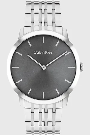 Calvin Klein Reloj de pulsera con esfera de rayos de sol