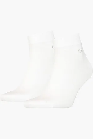 Calvin Klein Pack de 2 pares de calcetines tobilleros