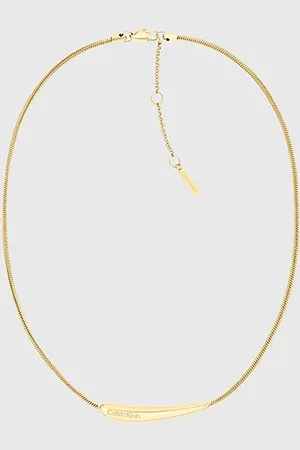 Calvin Klein Collar con colgante alargado en forma de gota