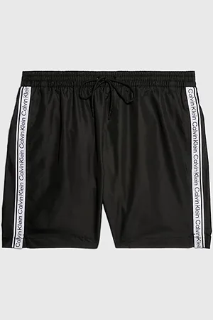 Calvin Klein Bañador de largo medio con cordón - Logo Tape