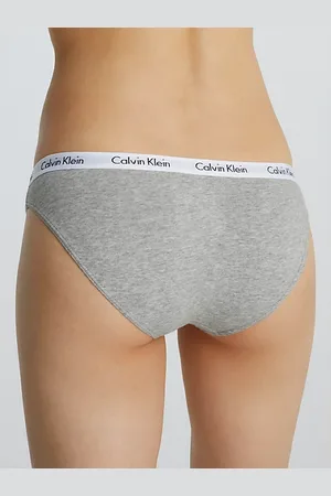 Calvin Klein - Panty de algodón para mujer, negro/gris jaspeado, M :  : Ropa, Zapatos y Accesorios