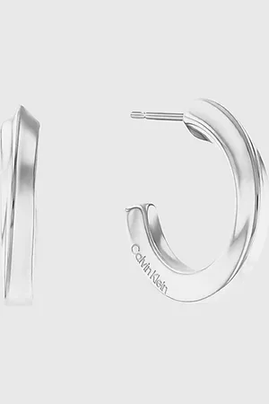 Calvin Klein Pendientes de aro retorcidos