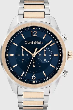 Calvin Klein Reloj pulsera de eslabones multifunción