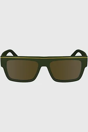 Calvin Klein Gafas de sol rectangulares modificadas CKJ24603S
