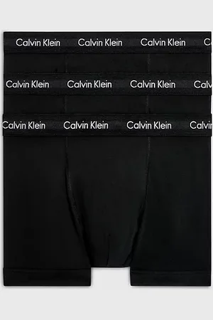 Calvin Klein 3 Pack Trunks - Cotton Stretch - - - Men - S