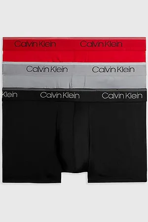 Calvin Klein Pack de 3 bóxers ajustados de tiro bajo - Micro Stretch