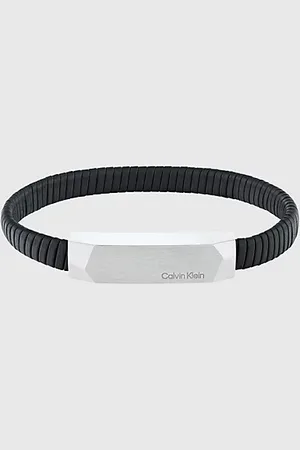 Calvin Klein Pulsera de piel texturizada