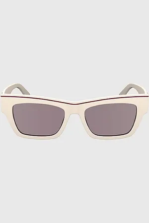 Calvin Klein Gafas de sol rectangulares modificadas CKJ24602S