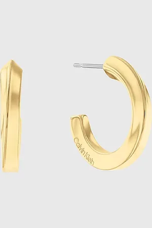 Calvin Klein Pendientes de aro retorcidos