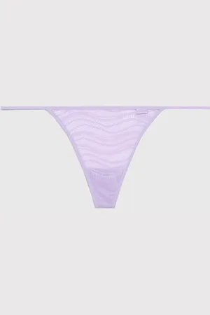 Calvin Klein Tanga de encaje