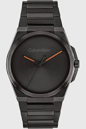 Calvin Klein Reloj de pulsera integrada con eslabones minimalista