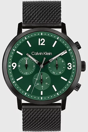 Calvin Klein Reloj pulsera de malla multifunción