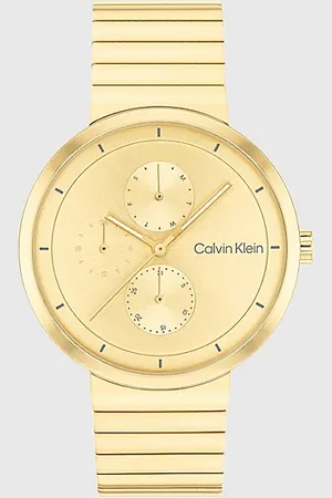 Calvin Klein Reloj pulsera de eslabones multifunción