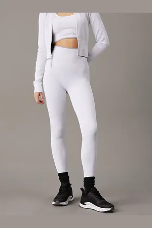 Calvin Klein Leggins deportivos 7/8 de canalé