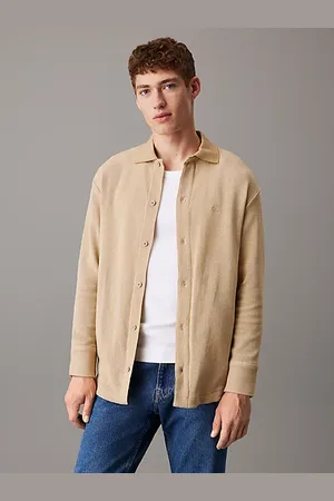 Calvin Klein Camisa holgada de punto estructurado