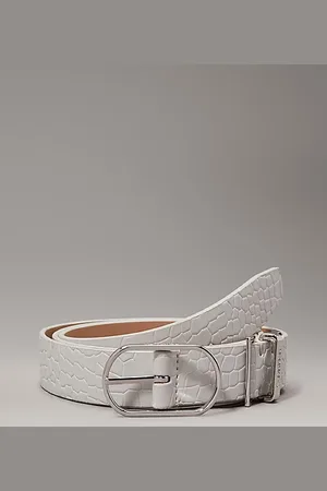 Calvin Klein Cinturón de cocodrilo