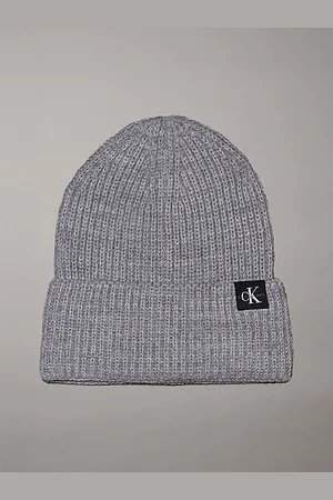Calvin Klein Gorro de punto de canalé infantil