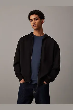 Calvin Klein Sudadera relaxed con capucha y cremallera