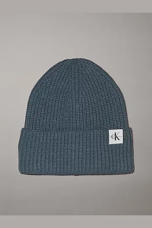 Calvin Klein Gorro de punto de canalé infantil