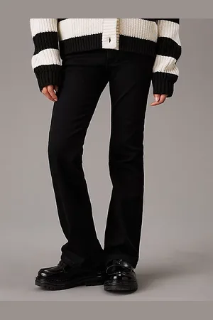Calvin Klein Mid Rise Flared Jeans