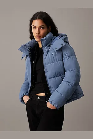Calvin Klein Chaqueta de plumas corta con capucha