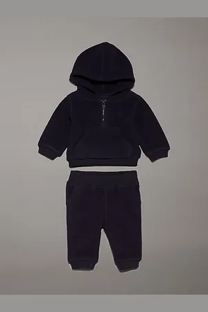 Calvin Klein Ropa deportiva de felpa de recién nacido