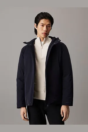 Calvin Klein Chaqueta técnica con capucha de sarga