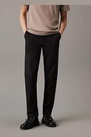 Calvin Klein Pantalones chinos slim de sarga