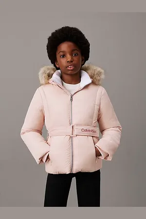 Calvin Klein Chaqueta de plumas con cinturón