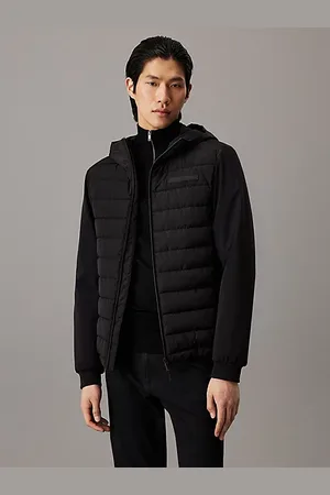 Calvin Klein Chaqueta técnica con capucha de sarga