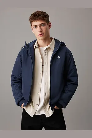 Calvin Klein Chaqueta de nailon con relleno y capucha