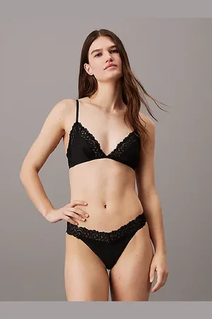 Calvin Klein Sujetador de triángulo - Soft Stretch Lace