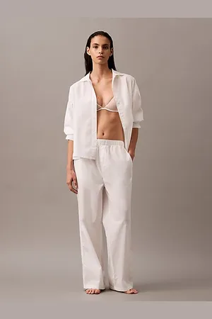 Calvin Klein Pantalón de pijama popelín de algodón