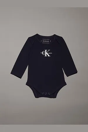 Calvin Klein Body con logo para recién nacidos