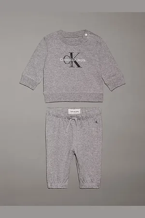 Calvin Klein Chándal de felpa con logo para recién nacidos