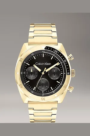 Calvin Klein Reloj pulsera de eslabones multifunción