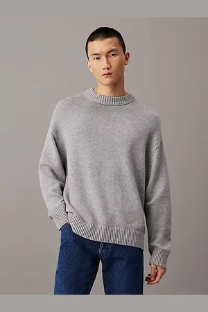Calvin Klein Jersey oversized de lana y algodón