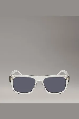 Calvin Klein Gafas de sol rectangulares modificadas CKJ24607S