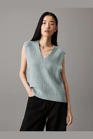 Calvin Klein Chaleco buclé de canalé