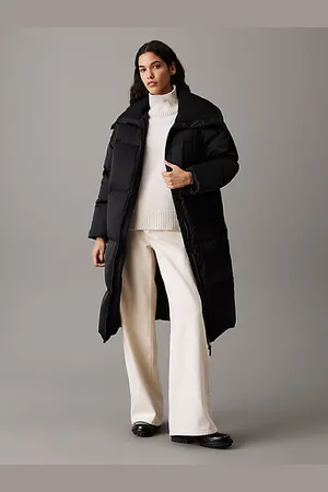 Calvin Klein Abrigo de plumas holgado y con relleno
