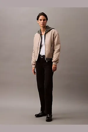 Calvin Klein Cazadora bomber de nailon acolchada