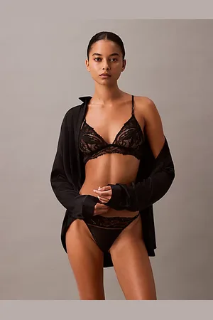 Calvin Klein Sujetador de triángulo de encaje
