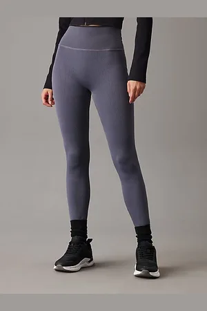 Calvin Klein Leggins deportivos 7/8 de canalé