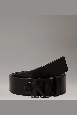Calvin Klein Cinturón de piel con logo