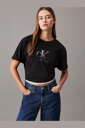 Calvin Klein Camisa holgada con monograma