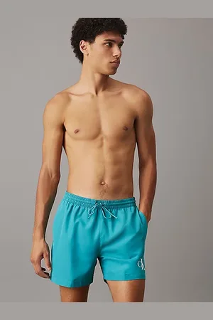 Calvin Klein Bañador de largo medio con cordón - CK Monogram