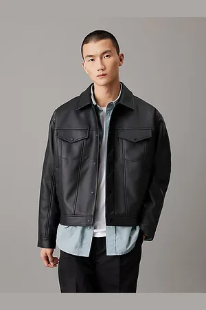 Calvin Klein Cazadora de piel sintética