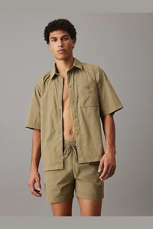Calvin Klein Camisa de playa - CK Monogram