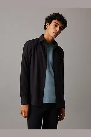 Calvin Klein Camisa de vestir slim técnica