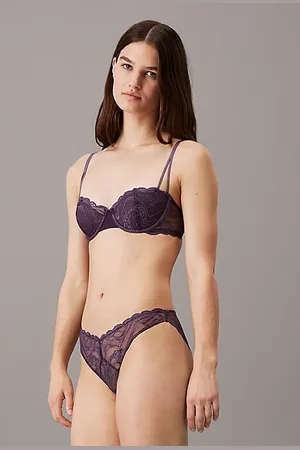 Calvin Klein Sujetador balconette - Sensual Stretch Lace